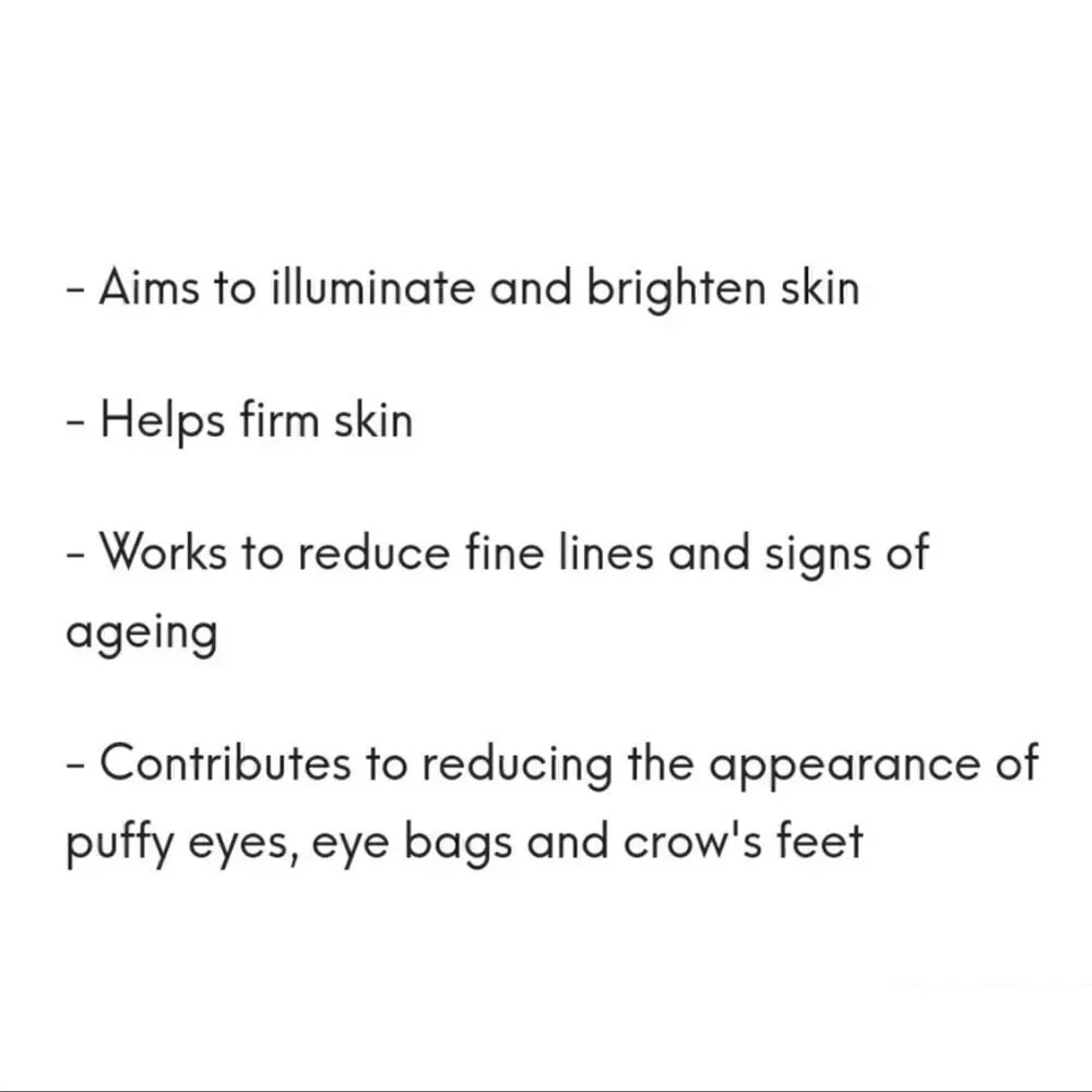 Avant Brightening & De-Puffing Hyaluronic Overnight Eye Recovery Mask